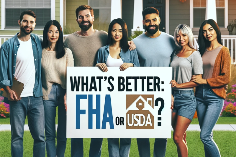 FHA VS USDA Home Loans
